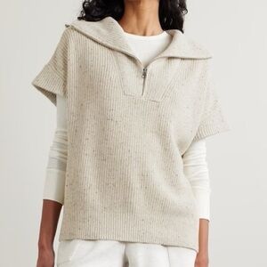 Zara Cream Sweater Vest
